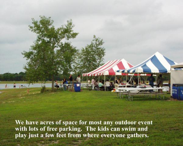 We have acres of space for most any outdoor event